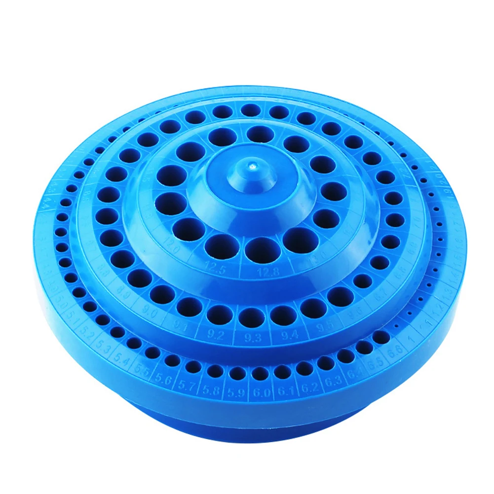 Round Shape Plastic Drill Bit Storage Case Drill Bits Empty Storage Box Stand Blue Hole Bore Organizer Manicure Accessories
Round Shape Plastic Drill Bit Storage Case Drill Bits Empty Storage Box Stand Blue Hole Bore Organizer Manicure Accessories