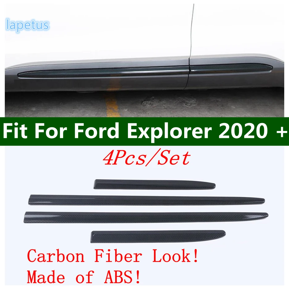 Lapetus Side Door Body Molding Anti-rub Rubbing Strip Streamer Protection Bezel Cover Trim 4PCS For Ford Explorer 2020 - 2022
Lapetus Side Door Body Molding Anti-rub Rubbing Strip Streamer Protection Bezel Cover Trim 4PCS For Ford Explorer 2020 - 2022