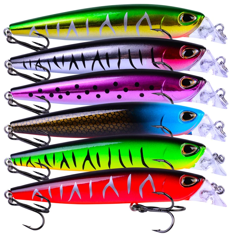 POETRYYI 1Pcs 9.4cm 10.4g Topwater Wobblers 3D Eyes Fishing Lure Minnow Hard Bait 2 fish Hooks Crankbait Floating Fishing Tackle
POETRYYI 1Pcs 9.4cm 10.4g Topwater Wobblers 3D Eyes Fishing Lure Minnow Hard Bait 2 fish Hooks Crankbait Floating Fishing Tackle