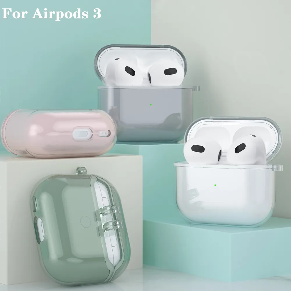 for AirPods 3 Clear Case Transparent TPU Non-Yellowing Cover with Keychain Duty Shockproof Rugged for Airpod 3 Charging Case
for AirPods 3 Clear Case Transparent TPU Non-Yellowing Cover with Keychain Duty Shockproof Rugged for Airpod 3 Charging Case