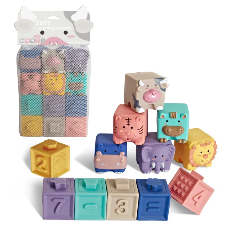 Brinquedo de blocos de construção de bebê, brinquedo de segurar pela mão 3d de toque, bolas macias, massagem do bebê de borracha
Brinquedo de blocos de construção de bebê, brinquedo de segurar pela mão 3d de toque, bolas macias, massagem do bebê de borracha