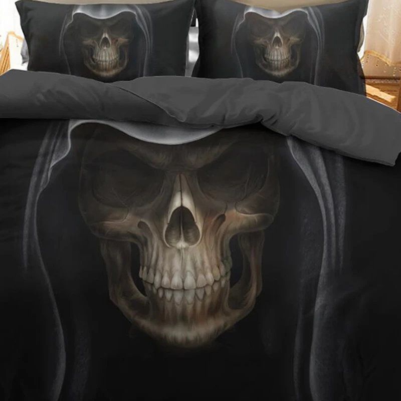 3D Print 3pcs Bedding Sets Halloween Decoration Queen King Size Cool Skeleton Easter Duvet Cover Pillowcase Bedding Set Decor
3D Print 3pcs Bedding Sets Halloween Decoration Queen King Size Cool Skeleton Easter Duvet Cover Pillowcase Bedding Set Decor