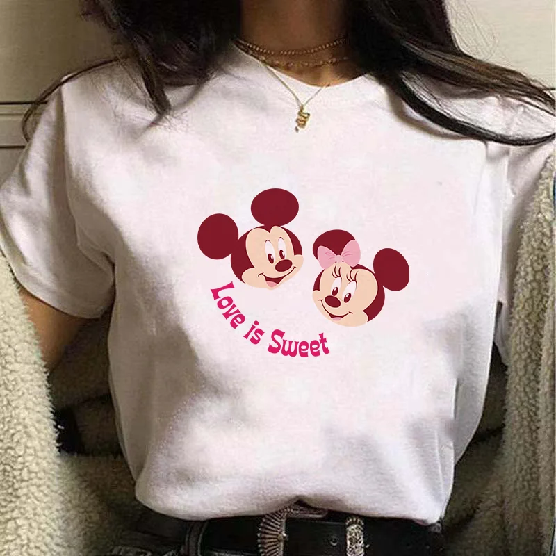 Disney Cartoon Minnie Tshirt Tops Summer Casual Graphic Women T-shirts Ulzzang Hip Hop Aesthetic Tee Tops Dropship Clothes
Disney Cartoon Minnie Tshirt Tops Summer Casual Graphic Women T-shirts Ulzzang Hip Hop Aesthetic Tee Tops Dropship Clothes