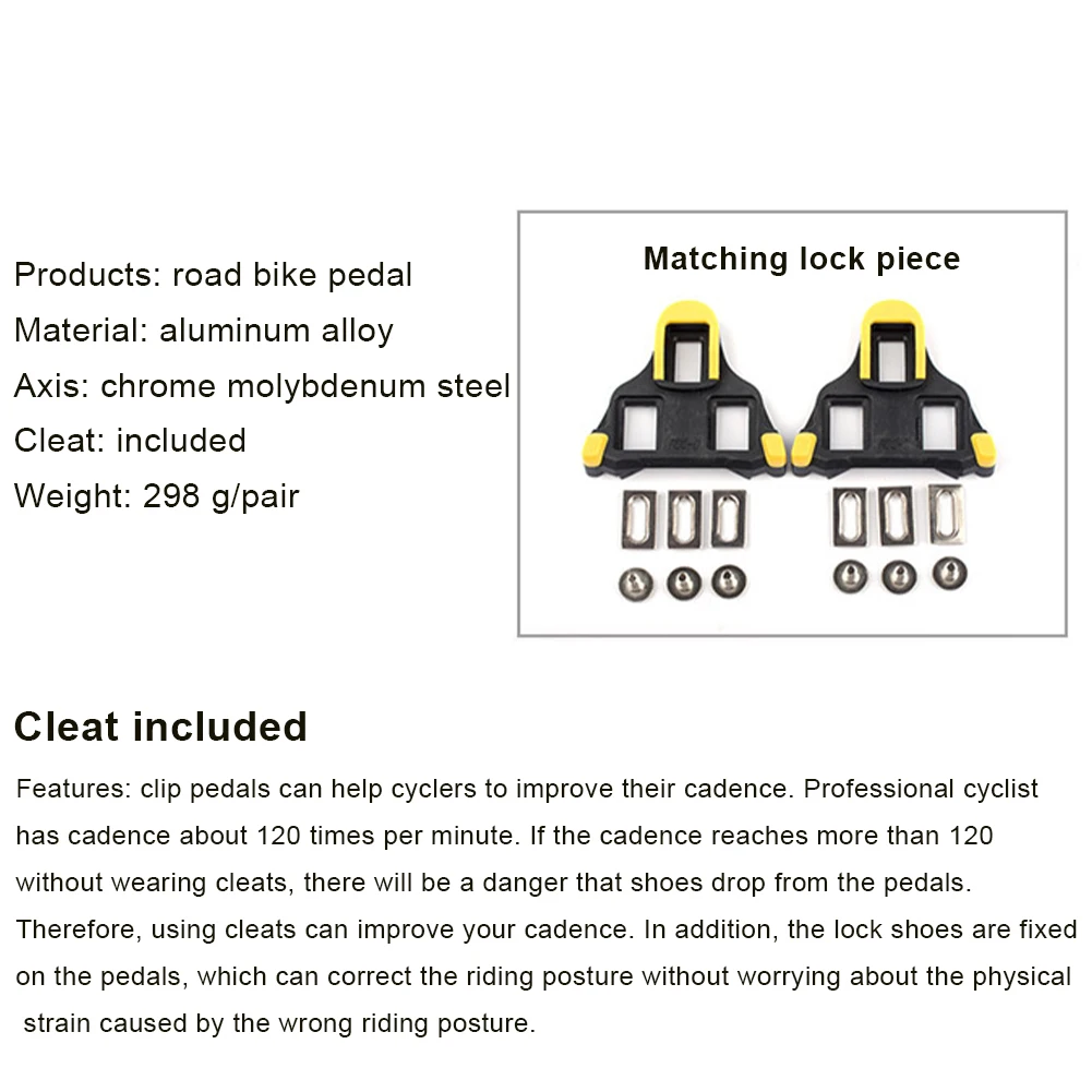 Promotion Cycling Road Bike Bicycle Self-Locking Pedals for SHIMANO SPD SL Road Bike Clipless Pedals Bike Bicycle Accessories
Promotion Cycling Road Bike Bicycle Self-Locking Pedals for SHIMANO SPD SL Road Bike Clipless Pedals Bike Bicycle Accessories