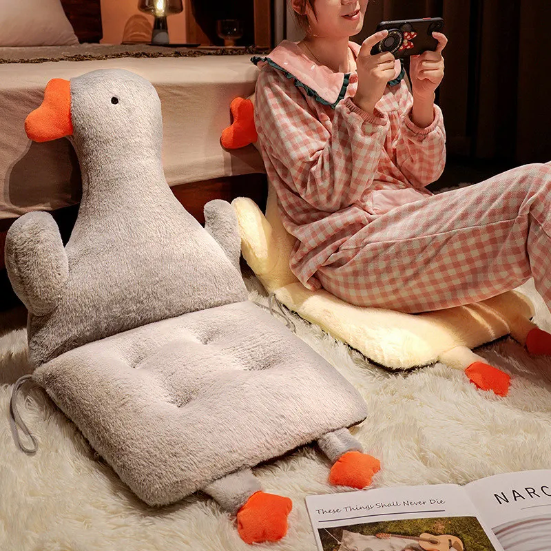 95cm Net Red Big White Goose One-Piece Seat Cushion Comfortable Short Plush Home Seat Pillow Detachable Backrest Cojín de felpa 
95cm Net Red Big White Goose One-Piece Seat Cushion Comfortable Short Plush Home Seat Pillow Detachable Backrest Cojín de felpa