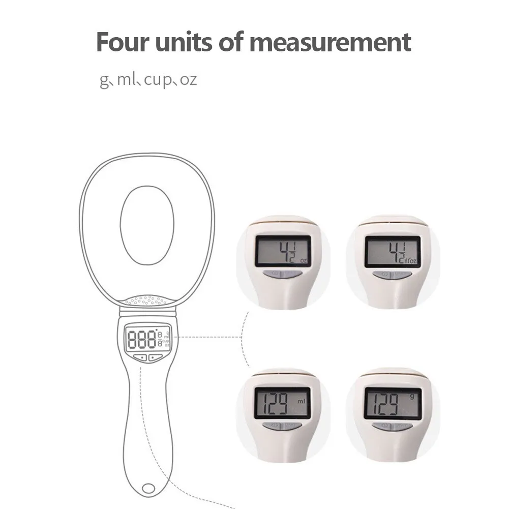 Food Scale Electronic Measuring Tool Dog Cat Feeding Measuring Spoon Kitchen Scoop Kitchen Scale Measuring Device 250ml
Food Scale Electronic Measuring Tool Dog Cat Feeding Measuring Spoon Kitchen Scoop Kitchen Scale Measuring Device 250ml
