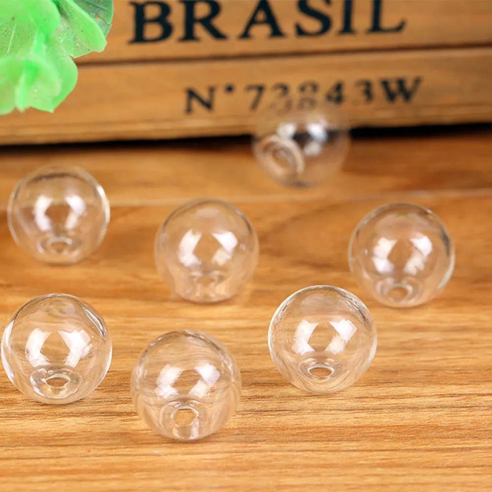 100PCS Transparent Single Hole Hollow Glass Accessory Delicate Earrings Making Material DIY Jewelry Making Supplies for Hom
100PCS Transparent Single Hole Hollow Glass Accessory Delicate Earrings Making Material DIY Jewelry Making Supplies for Hom