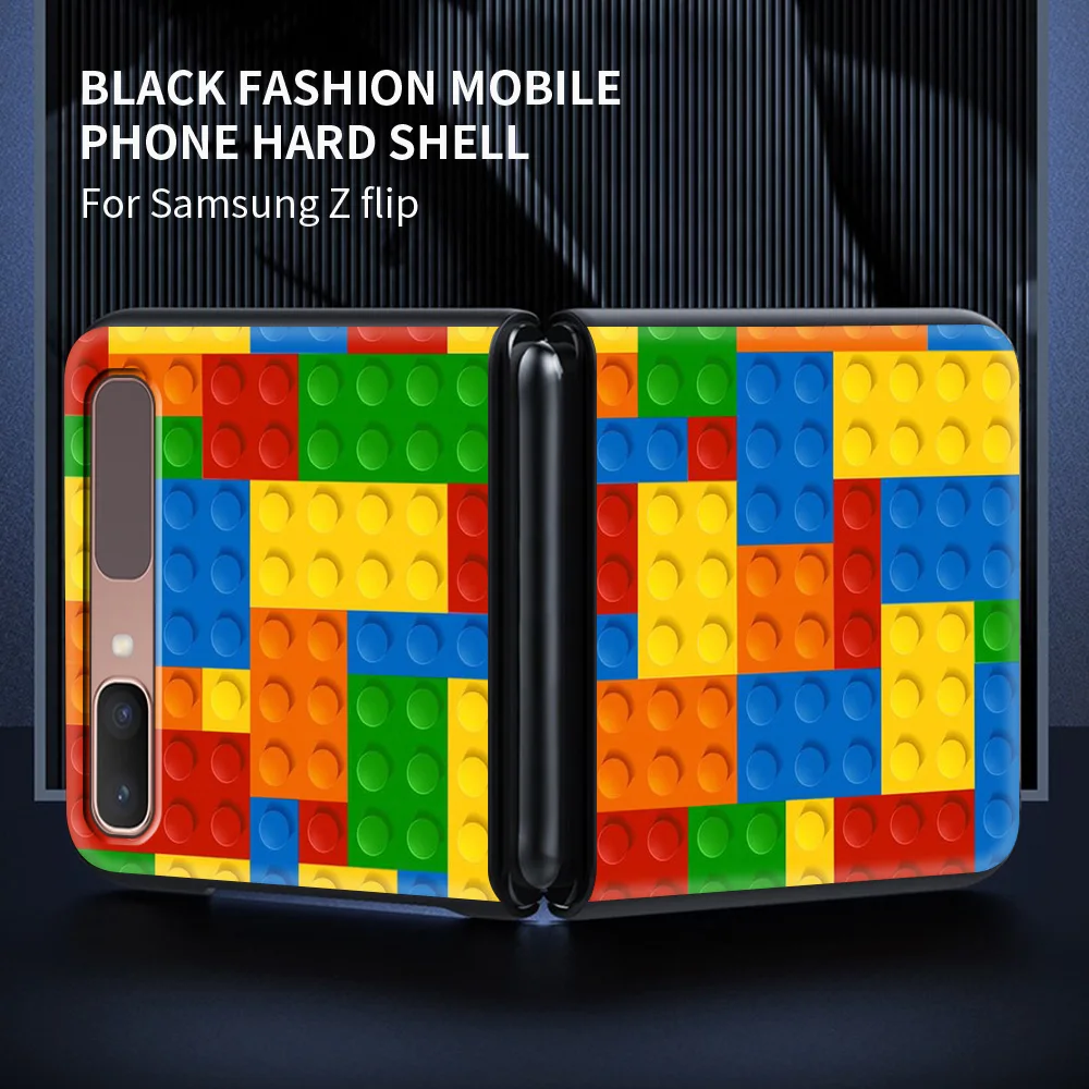 Case For Samsung Galaxy Z flip Case Protective Shell Shockproof Hard Cover Smartphone Accessories Funda Colorful Block
Case For Samsung Galaxy Z flip Case Protective Shell Shockproof Hard Cover Smartphone Accessories Funda Colorful Block