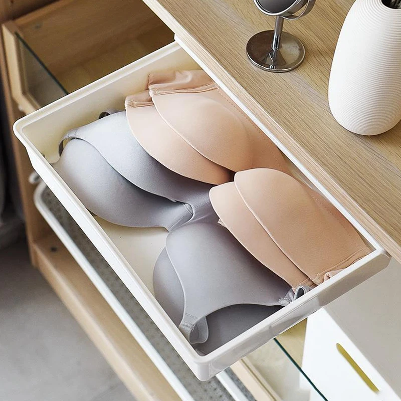 Perforation-Free Storage Box Under the Cabinet Cosmetics School Stationery Box At Home Desk Bottom
Perforation-Free Storage Box Under the Cabinet Cosmetics School Stationery Box At Home Desk Bottom