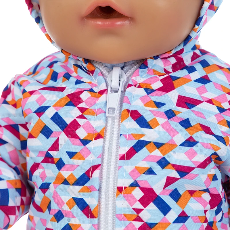 New Down jacket Baby new born Clothes Fit 17 inch 43cm Doll Accessories For Baby Gift
New Down jacket Baby new born Clothes Fit 17 inch 43cm Doll Accessories For Baby Gift