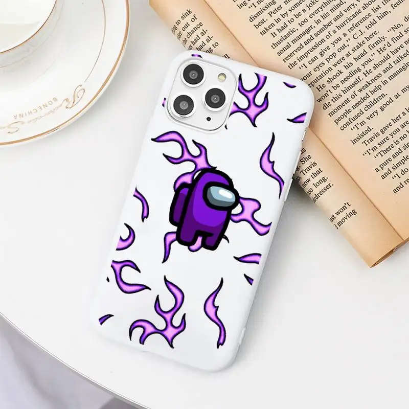 cute cartoon game among us Phone Case Candy Color White for iPhone 11 pro XS MAX 8 7 6 6S Plus X 5S SE 2020 XR
cute cartoon game among us Phone Case Candy Color White for iPhone 11 pro XS MAX 8 7 6 6S Plus X 5S SE 2020 XR