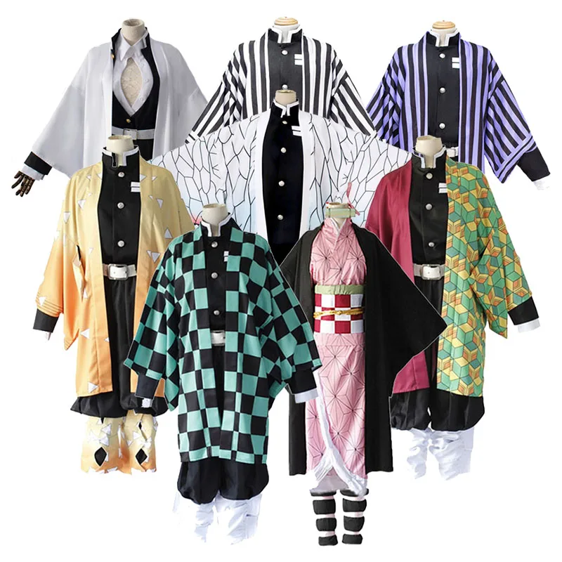 Anime Kimetsu No Yaiba Demon Slayer Cosplay Costume Kamado Tanjirou Nezuko Agatsuma Zenitsu Tomioka Giyuu Muzan Costume
Anime Kimetsu No Yaiba Demon Slayer Cosplay Costume Kamado Tanjirou Nezuko Agatsuma Zenitsu Tomioka Giyuu Muzan Costume