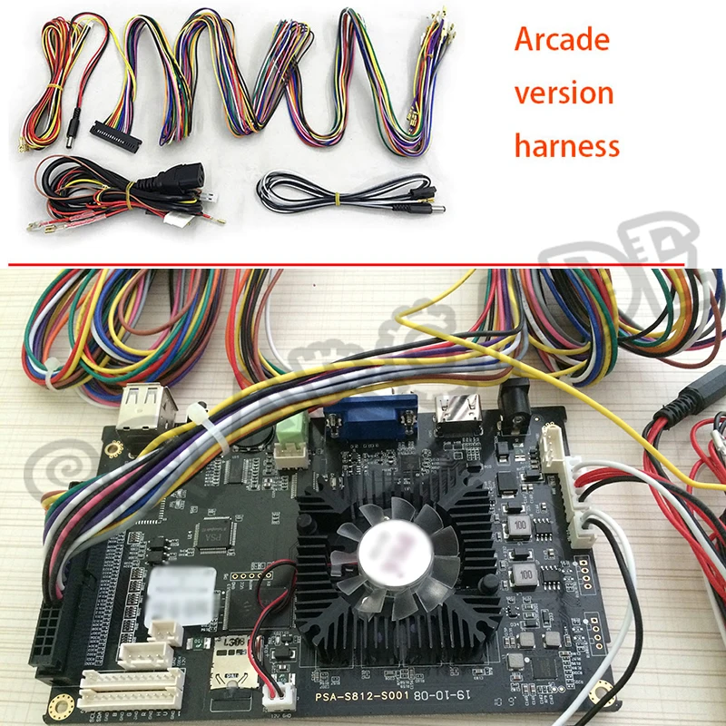 Home version arcade cable with jamma cable function for connecting arcade accessories such as button joysticks coin acceptor etc
Home version arcade cable with jamma cable function for connecting arcade accessories such as button joysticks coin acceptor etc