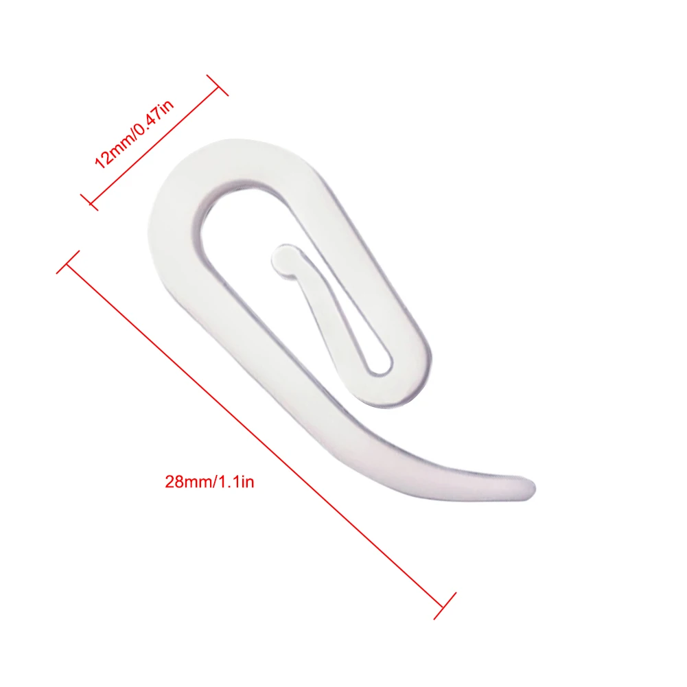 100 pcs/bag 6-Shaped Plastic Injection Curtain Plastic Hook White Plastic Curtain Hook Curtain Accessories
100 pcs/bag 6-Shaped Plastic Injection Curtain Plastic Hook White Plastic Curtain Hook Curtain Accessories