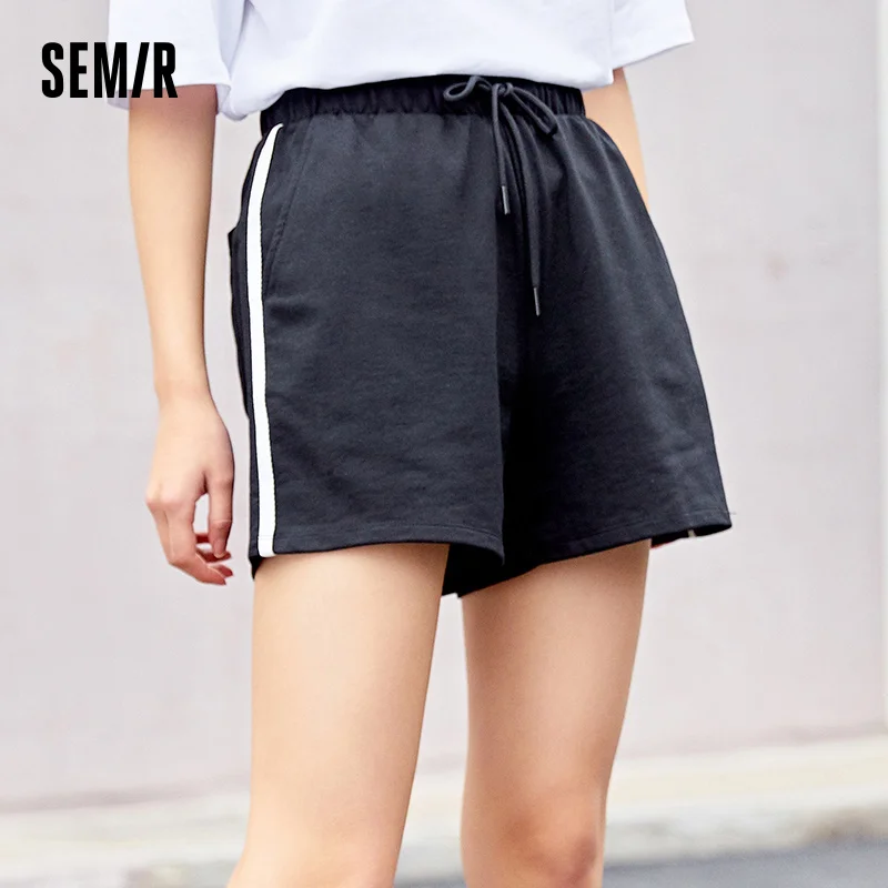 SEMIR Sweatpants Women Shorts 2021 Summer New Casual Short Pants Women Black Slim Loose Korean Hot Shorts
SEMIR Sweatpants Women Shorts 2021 Summer New Casual Short Pants Women Black Slim Loose Korean Hot Shorts