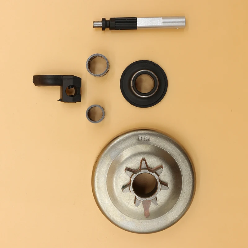 .325" 7T Clutch Drum Oil Pump Worm Gear Needle Bearing Kit For Husqvarna 340 345 445 450 Jonsered 2145 2150 Garden Chainsaw Part
.325" 7T Clutch Drum Oil Pump Worm Gear Needle Bearing Kit For Husqvarna 340 345 445 450 Jonsered 2145 2150 Garden Chainsaw Part