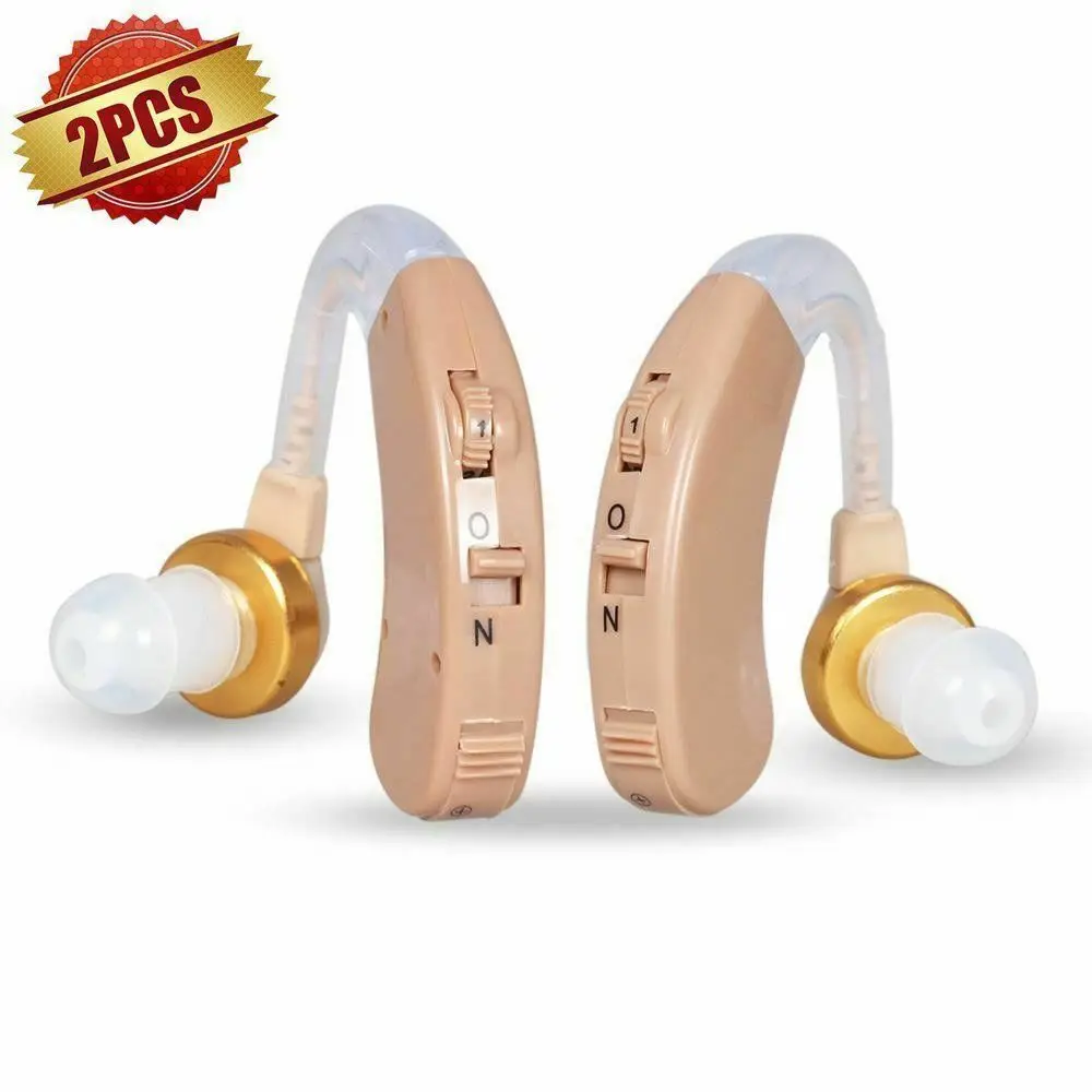 Digital Hearing Amplifier Pair 2 piece Personal Sound Device with Batteries 4 Channels Personal Hearing Aid for Elderly
Digital Hearing Amplifier Pair 2 piece Personal Sound Device with Batteries 4 Channels Personal Hearing Aid for Elderly