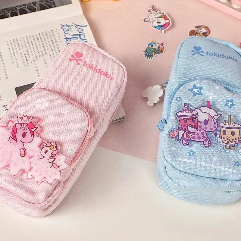 Tokidoki Sakura Series Schoolbag Pencil Pouch M Large Capacity Writing Case Cartoon Pencil Pouch School Supplies Stationery Gift
Tokidoki Sakura Series Schoolbag Pencil Pouch M Large Capacity Writing Case Cartoon Pencil Pouch School Supplies Stationery Gift