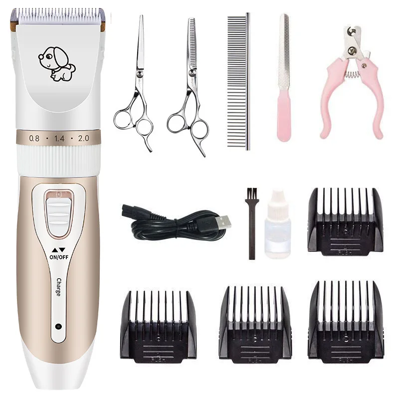 Dog Clipper Dog Hair Clippers Grooming (Pet/Cat/Dog/Rabbit) haircut Trimmer Shaver Set Pets cordless Rechargeable Professional
Dog Clipper Dog Hair Clippers Grooming (Pet/Cat/Dog/Rabbit) haircut Trimmer Shaver Set Pets cordless Rechargeable Professional