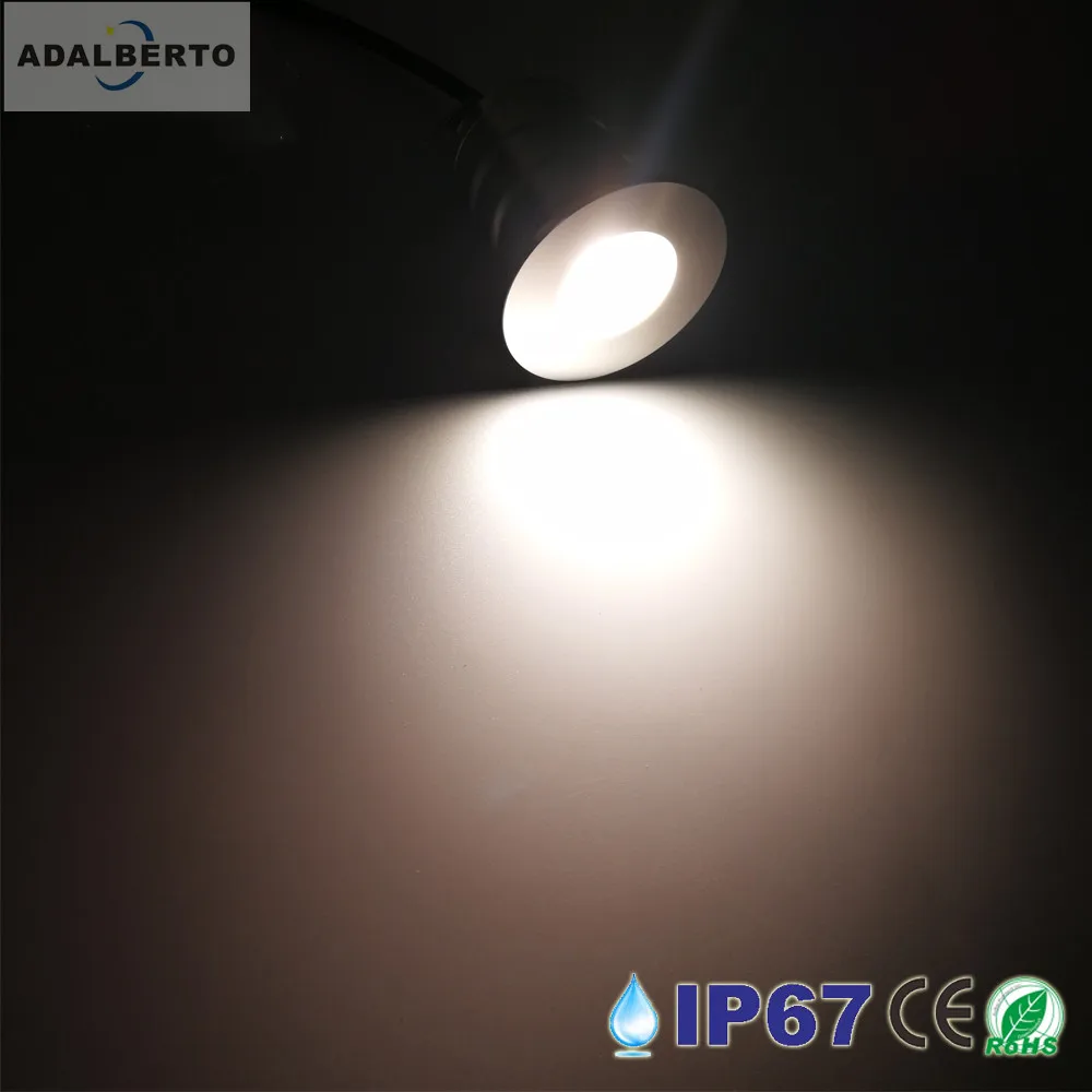 3W COB LED Underground Light IP67 Waterproof Buried Lighting Outdoor Garden Walkway Ground Landscape Spot 12V-24V Inground Lamps | Освещение