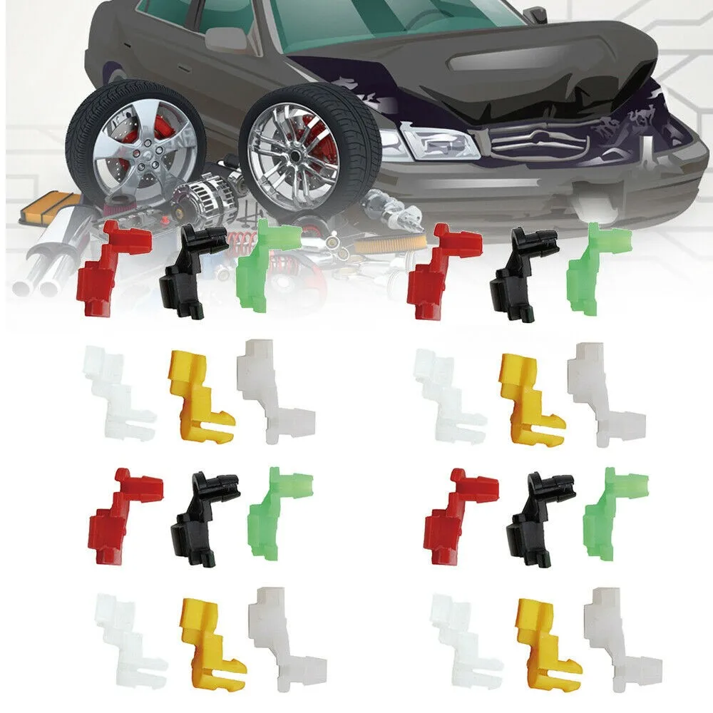 24pcs Plastic Car Rivets Door Lock Rod Clips 5mm Rod Size 12 Pairs Push Clips New Hot Interior Accessories Fastener Clips
24pcs Plastic Car Rivets Door Lock Rod Clips 5mm Rod Size 12 Pairs Push Clips New Hot Interior Accessories Fastener Clips