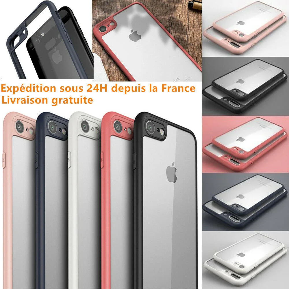 For iPhone 8/7/Plus/6/6S/Plus/SE/5S/X COQUE APPLE HOUSSE ANTICHOCS CLAIR PROTECTION The new listing Hot Sale
For iPhone 8/7/Plus/6/6S/Plus/SE/5S/X COQUE APPLE HOUSSE ANTICHOCS CLAIR PROTECTION The new listing Hot Sale