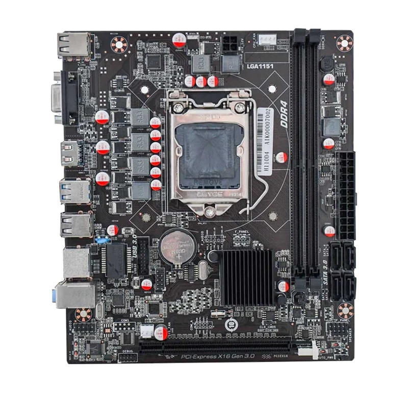 H110 Gaming Motherboard D4 64G LGA1155-Pin I3/I5/I7 and Arena, Pentium Series 6/7/8/9 Generation 2133/2400/2600MHz
H110 Gaming Motherboard D4 64G LGA1155-Pin I3/I5/I7 and Arena, Pentium Series 6/7/8/9 Generation 2133/2400/2600MHz