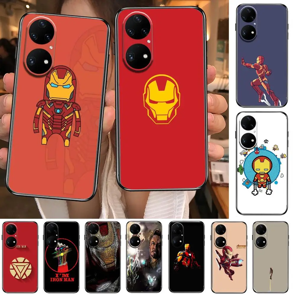 Iron Man Cartoon Phone Case For Huawei p50 P40 p30 P20 10 9 8 Lite E Pro Plus Black Etui Coque Painting Hoesjes comic fas
Iron Man Cartoon Phone Case For Huawei p50 P40 p30 P20 10 9 8 Lite E Pro Plus Black Etui Coque Painting Hoesjes comic fas