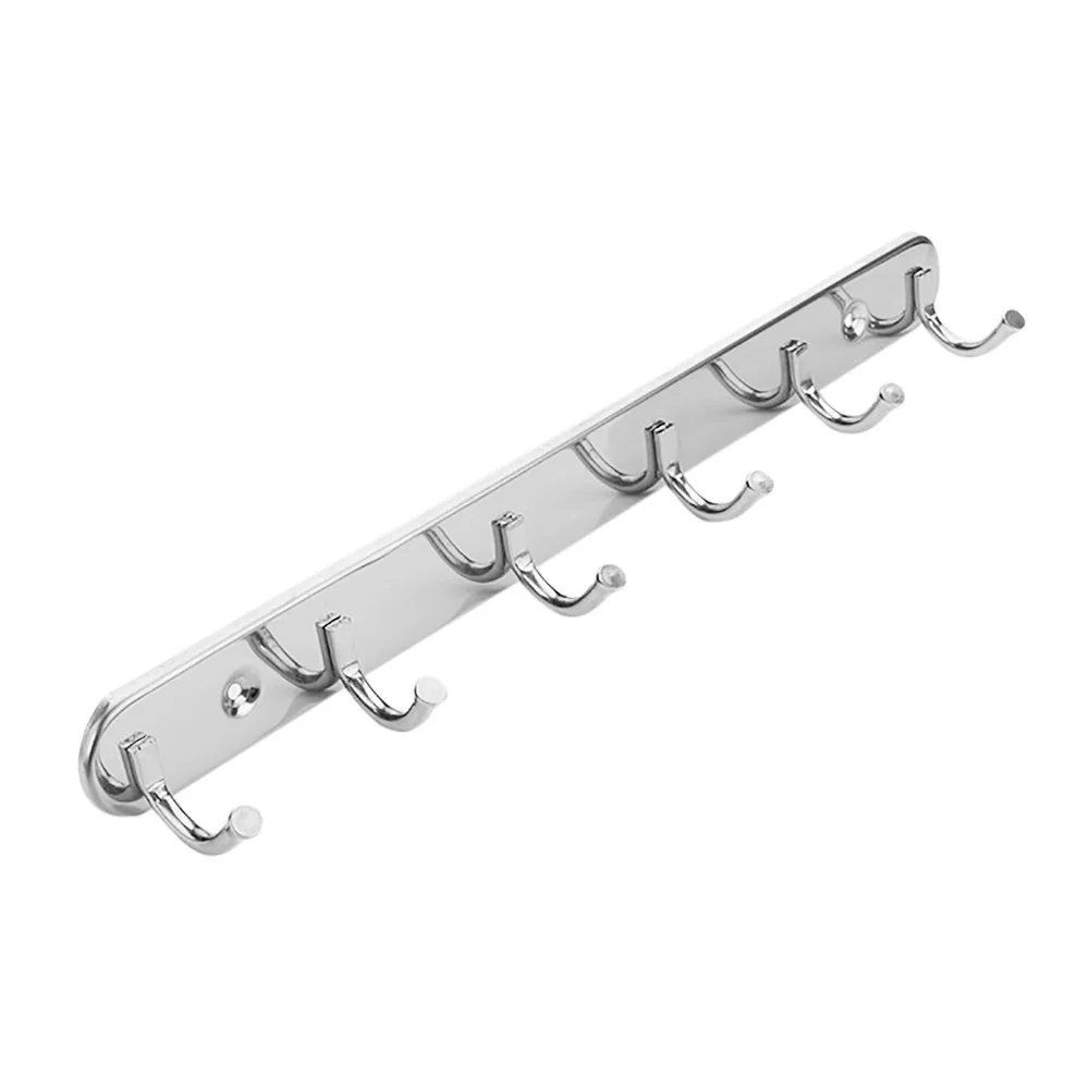 Wall Mount Hook Rack Stainless Steel Coat Rack Hooks With 5 Hanger Hooks Cloth Hanger Towel Coat Robe Bathroom Wall Mounted
Wall Mount Hook Rack Stainless Steel Coat Rack Hooks With 5 Hanger Hooks Cloth Hanger Towel Coat Robe Bathroom Wall Mounted