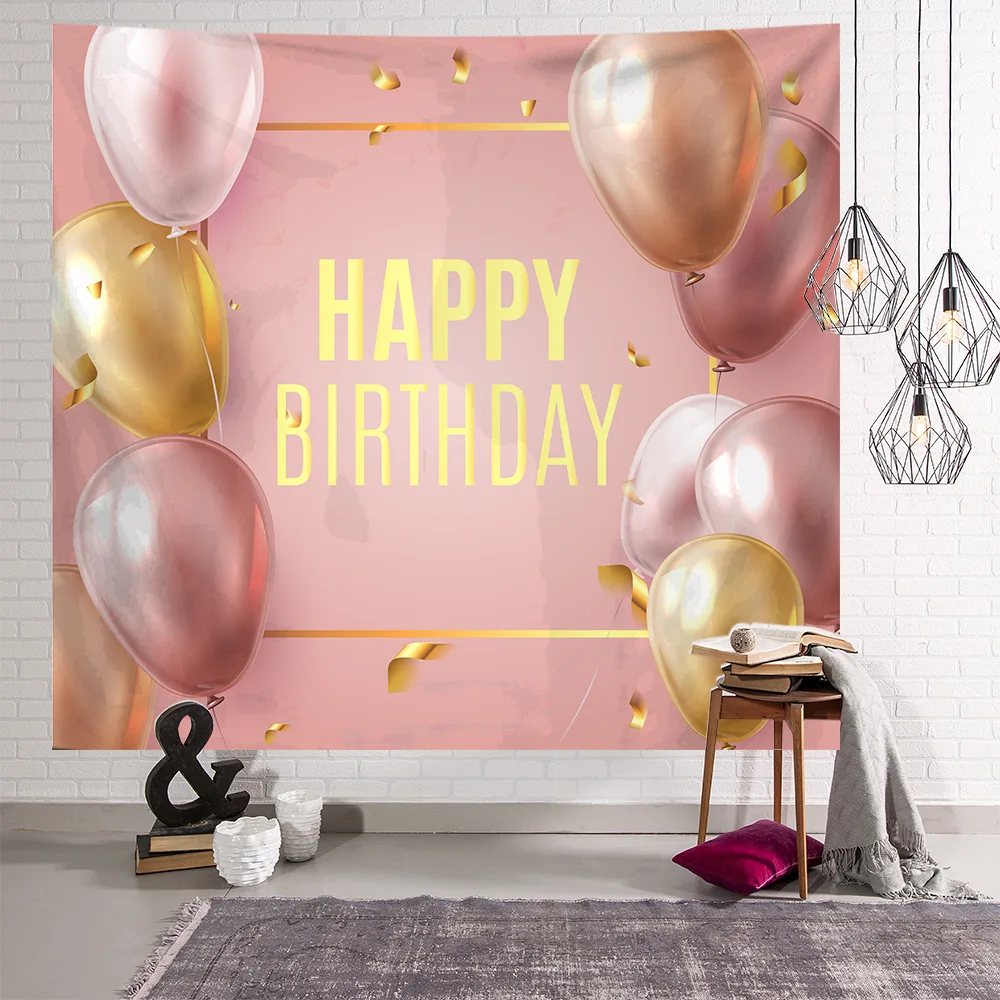 Birthday Party Wall Decorations Tapestry Bedroom Tapestry Decoration Background Cloth Home Decor Holiday Blessing Wall Tapestry
Birthday Party Wall Decorations Tapestry Bedroom Tapestry Decoration Background Cloth Home Decor Holiday Blessing Wall Tapestry