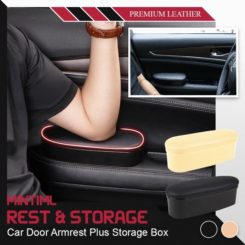 Mintiml Rest Storage Functional Armrests Car Door Leather Ergonomic Auto Interior Parts Arm Elbow Support Heightening Pad
Mintiml Rest Storage Functional Armrests Car Door Leather Ergonomic Auto Interior Parts Arm Elbow Support Heightening Pad