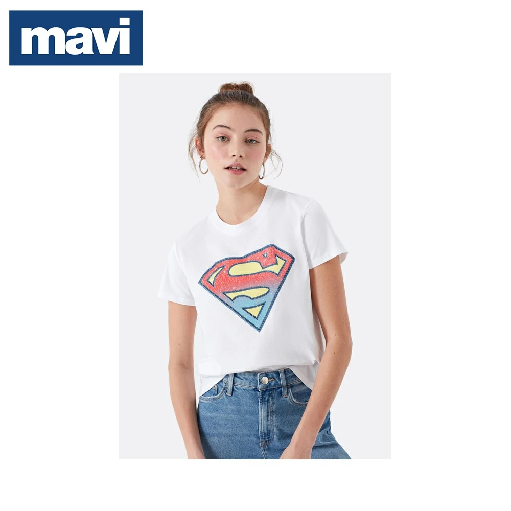 Футболка Mavi Superman Printed T-Sh | Женская одежда