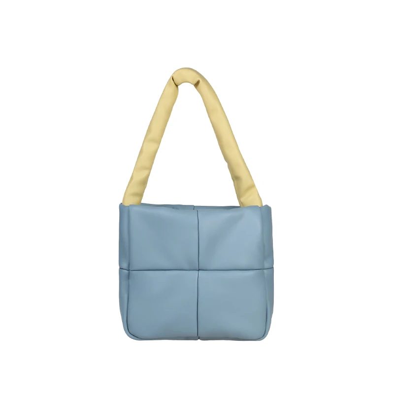 Fashion Colorful Space Padded Women Shoulder Bags Designer Brand Handbags Luxury Soft Leather Down Tote Simply Lady Purses 2021
Fashion Colorful Space Padded Women Shoulder Bags Designer Brand Handbags Luxury Soft Leather Down Tote Simply Lady Purses 2021
