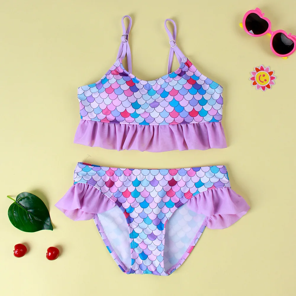 Baby Girl Swimwear Summer Beach look Purple Ruffles Clothes Children Bathing Suits 2-Pieces Swim Wear Kids Girls Swimsuits
Baby Girl Swimwear Summer Beach look Purple Ruffles Clothes Children Bathing Suits 2-Pieces Swim Wear Kids Girls Swimsuits