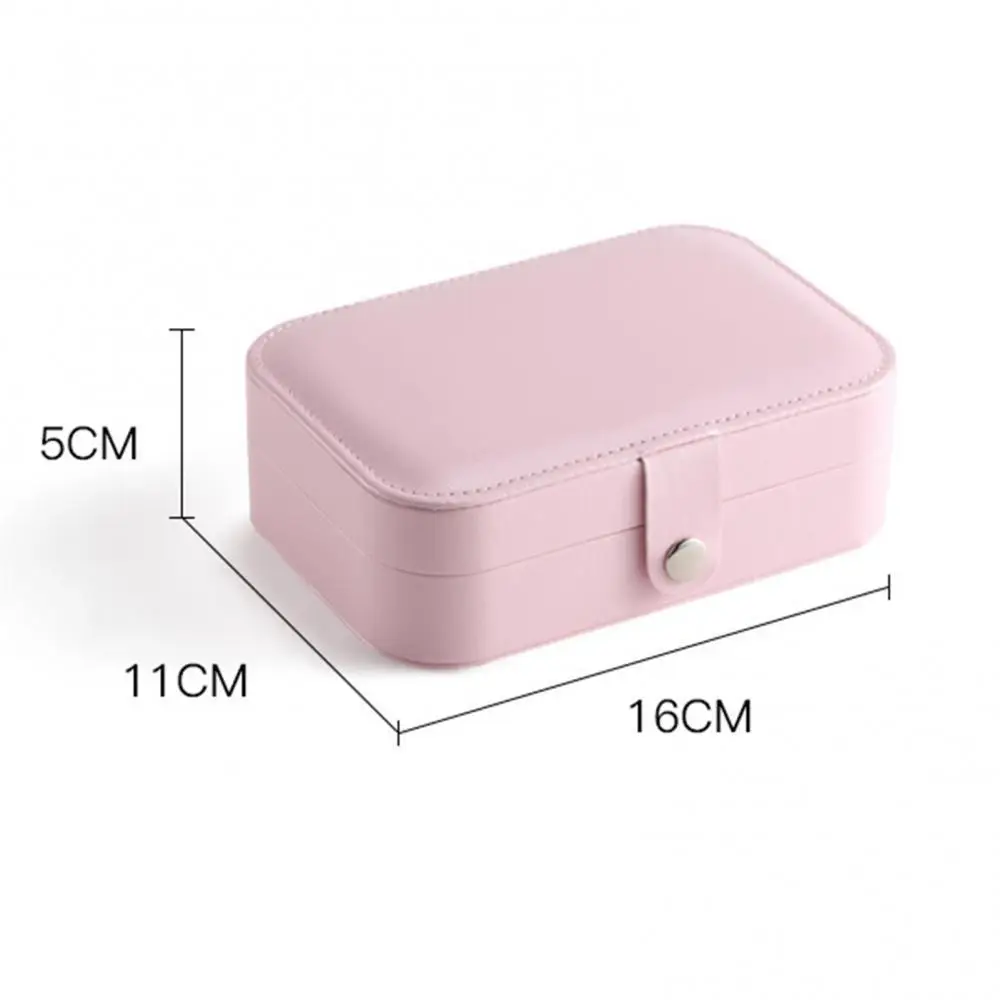 40%HOT Portable Faux Leather Earring Ring Necklace Lipstick Storage Pouch Jewelry Box
40%HOT Portable Faux Leather Earring Ring Necklace Lipstick Storage Pouch Jewelry Box