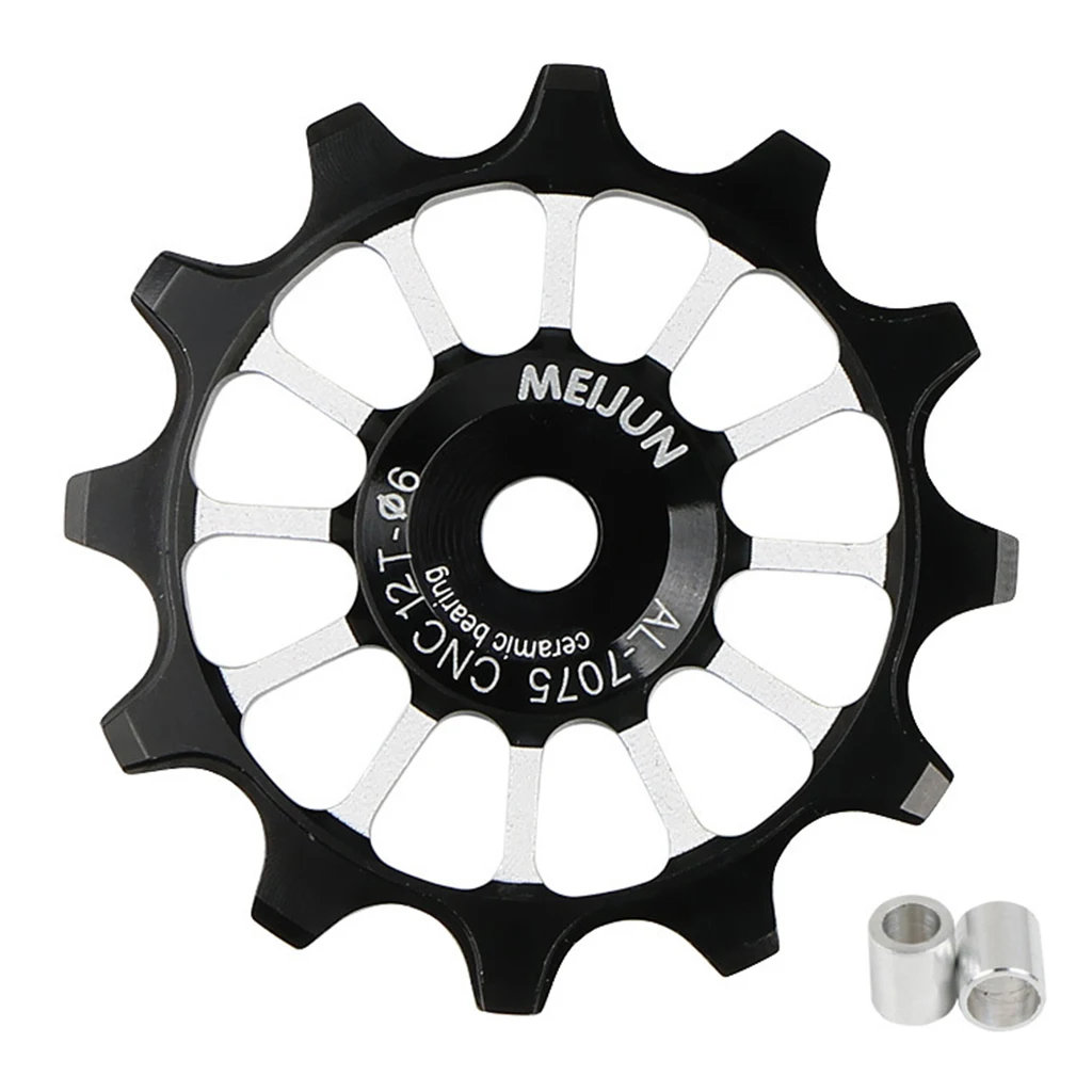 Brand New High Quality 12T Positive Negative Bicycle Derailleur Guide Wheel Ceramic Bearing MTB Road Bike Pulley Jockey Wheel
Brand New High Quality 12T Positive Negative Bicycle Derailleur Guide Wheel Ceramic Bearing MTB Road Bike Pulley Jockey Wheel