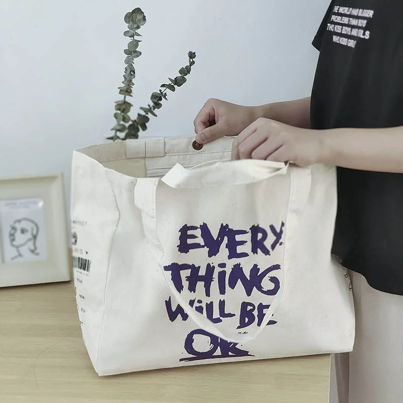 Extra Large Women Big Canvas Shopping Bag Cotton Cloth Tote Grocery Bag Eco Environmental Shopper Shoulder Bags For Young Girls
Extra Large Women Big Canvas Shopping Bag Cotton Cloth Tote Grocery Bag Eco Environmental Shopper Shoulder Bags For Young Girls
