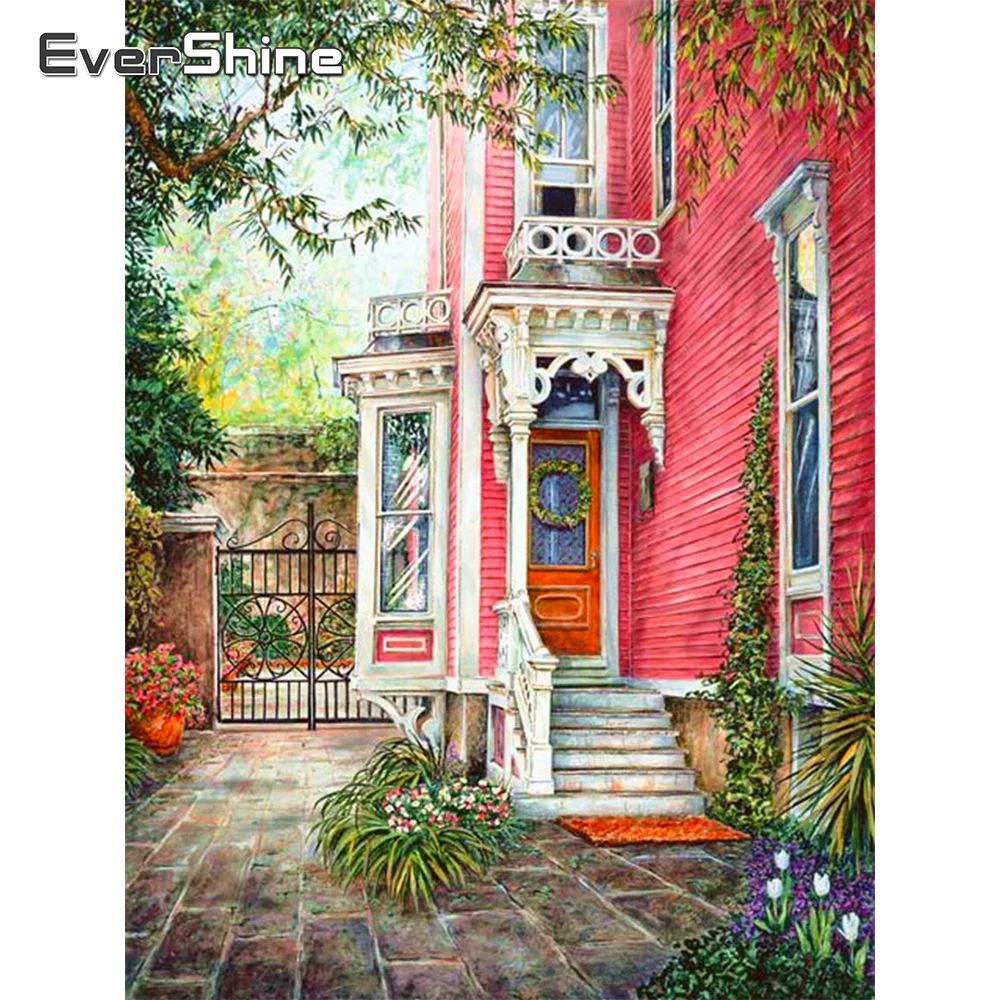 EverShine Full Square Diamond Painting Garden Diamond Embroidery Landscape Cross Stitch Mosaic House Home Decoration
EverShine Full Square Diamond Painting Garden Diamond Embroidery Landscape Cross Stitch Mosaic House Home Decoration