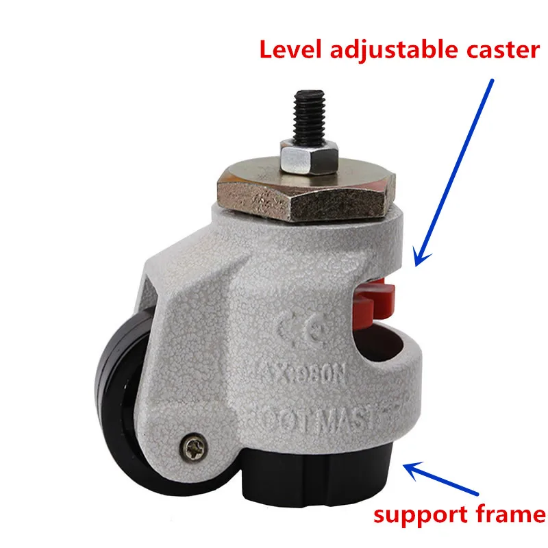 GD-40S/60s/80s,Heavy duty level adjustment Foma caster/wheel, With thread,Altura ajustable,Industrial casters
GD-40S/60s/80s,Heavy duty level adjustment Foma caster/wheel, With thread,Altura ajustable,Industrial casters