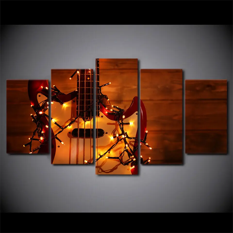5 Pcs Festive Guitar Music Modern Home Wall Decor Canvas Picture Art HD Print Painting On Canvas for Living Room No Frame
5 Pcs Festive Guitar Music Modern Home Wall Decor Canvas Picture Art HD Print Painting On Canvas for Living Room No Frame