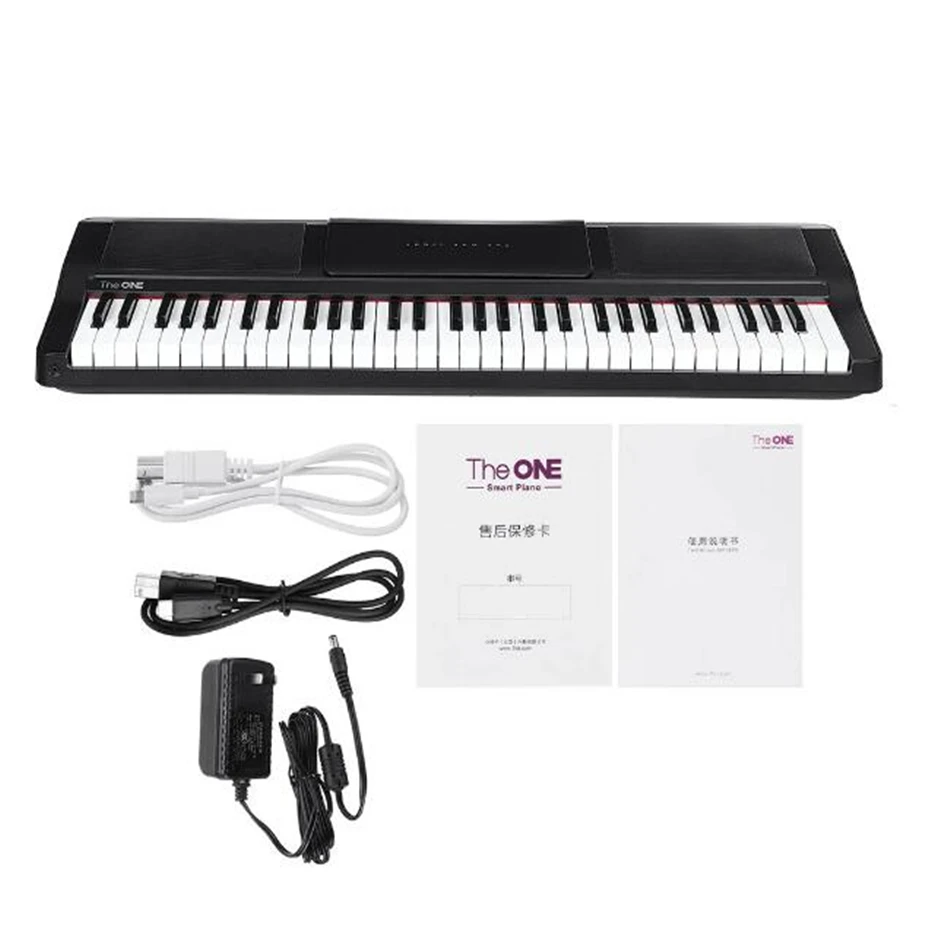 The ONE 61 Keys Smart Electronic Organ Piano 128 Polyphony Light Keyboard Electric Piano Keyboard Musical Instruments
The ONE 61 Keys Smart Electronic Organ Piano 128 Polyphony Light Keyboard Electric Piano Keyboard Musical Instruments