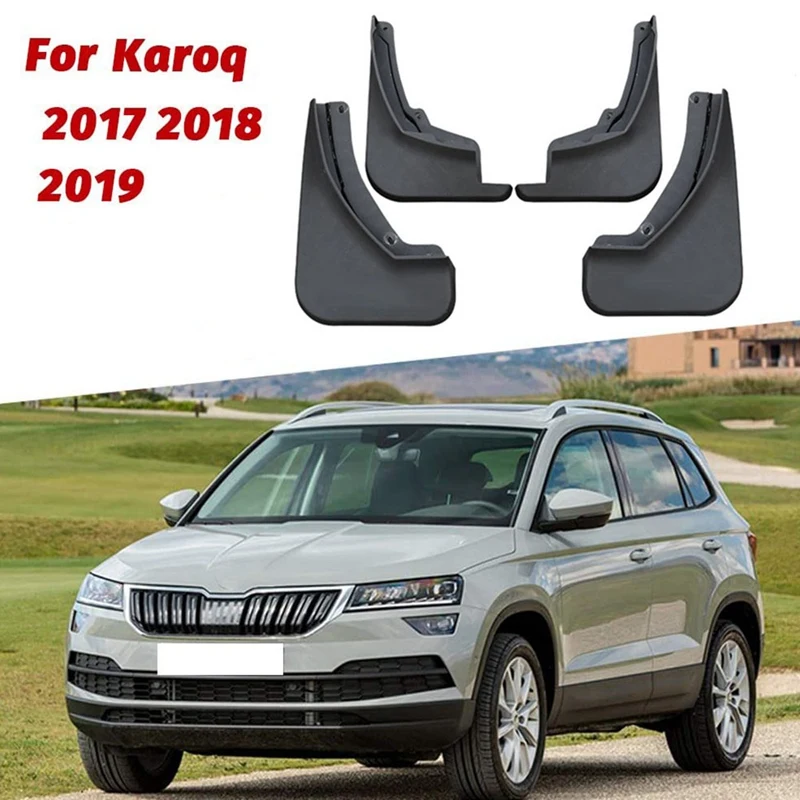 4PCS Car Front Rear Wheel Fenders Mudflap Splash Guards Mudguards for Skoda Karoq 2017 2018 2019 
4PCS Car Front Rear Wheel Fenders Mudflap Splash Guards Mudguards for Skoda Karoq 2017 2018 2019