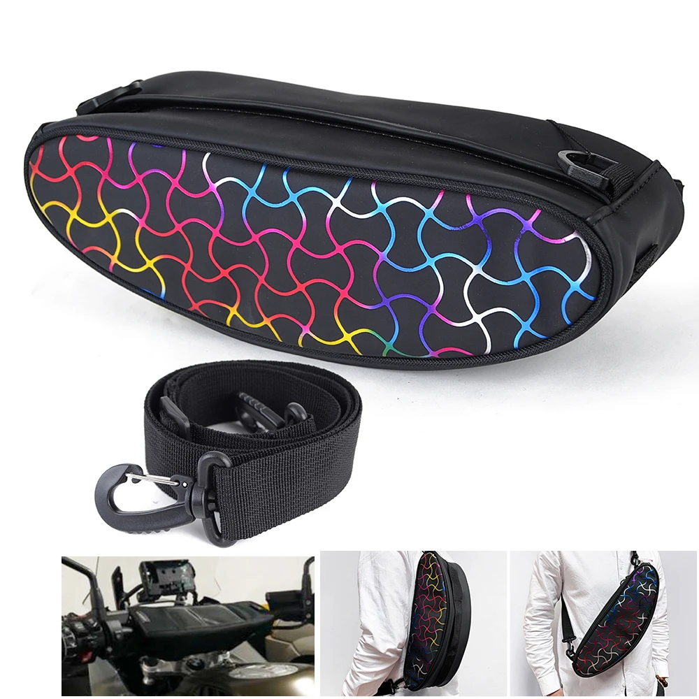 Waterproof Motorcycle Handlebar Travel Bag for BMW F750GS F850GS R1200GS ADV F700GS F800GS R1250GS S1000XR storage bag
Waterproof Motorcycle Handlebar Travel Bag for BMW F750GS F850GS R1200GS ADV F700GS F800GS R1250GS S1000XR storage bag
