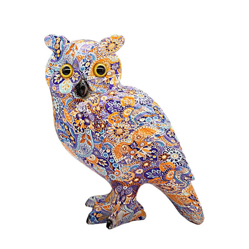Nordic Creative Colorful Graffiti Owl Artware Animal Sculpture Home Decoration Accessories Modern Art Resin Statue Room Craft
Nordic Creative Colorful Graffiti Owl Artware Animal Sculpture Home Decoration Accessories Modern Art Resin Statue Room Craft