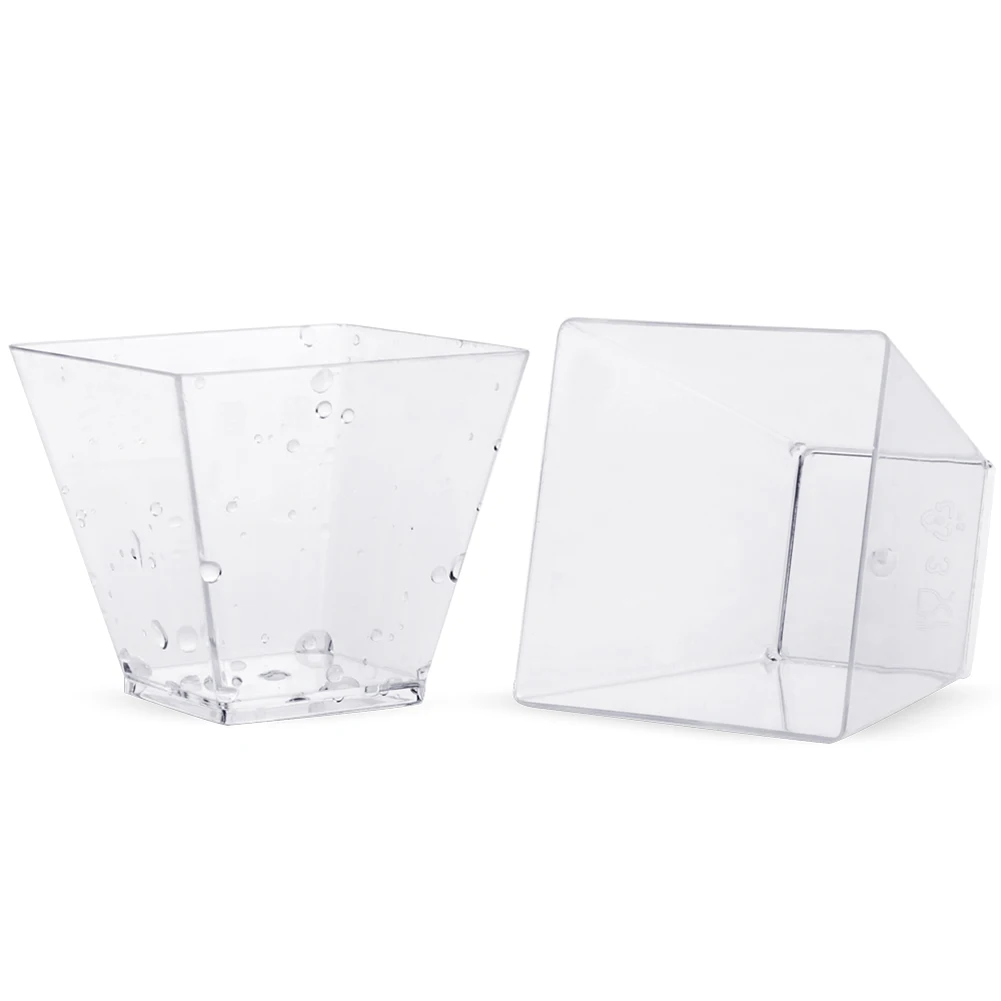 50pcs 60ml Disposable Plastic Cups Clear Portion Transparent Trapezoidal Food Container for Jelly Yogurt Mousses Dessert Baking
50pcs 60ml Disposable Plastic Cups Clear Portion Transparent Trapezoidal Food Container for Jelly Yogurt Mousses Dessert Baking