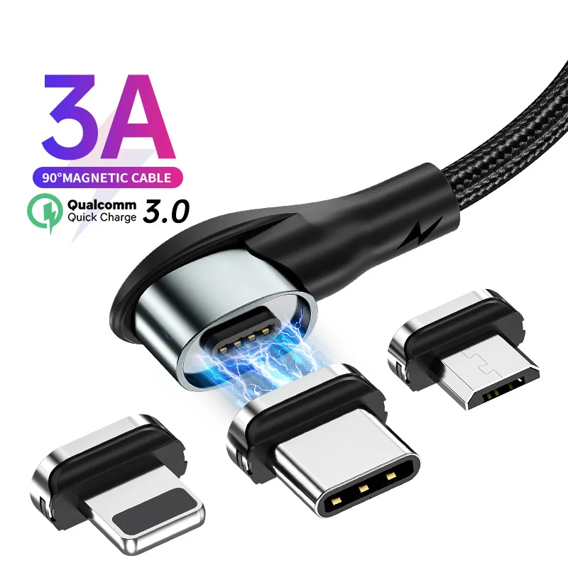 90 Degree 3A USB Type C Cable Fast Charger Cord Nylon Braided Mobile Phone Wire For Huawei Xiaomi Redmi
90 Degree 3A USB Type C Cable Fast Charger Cord Nylon Braided Mobile Phone Wire For Huawei Xiaomi Redmi