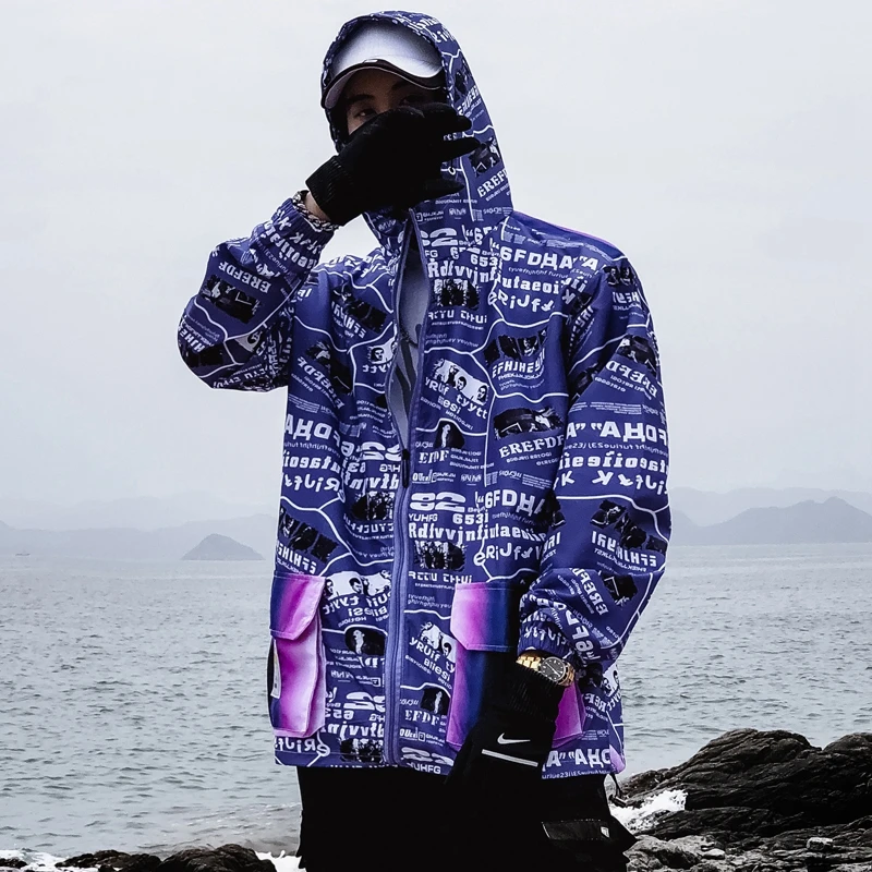 Streetwear Casual Jacket Men Mens Rashguard Bomber Jacket Coat Windproof Letter Printing Hooded Contrast Color Patchwork Outwear
Streetwear Casual Jacket Men Mens Rashguard Bomber Jacket Coat Windproof Letter Printing Hooded Contrast Color Patchwork Outwear