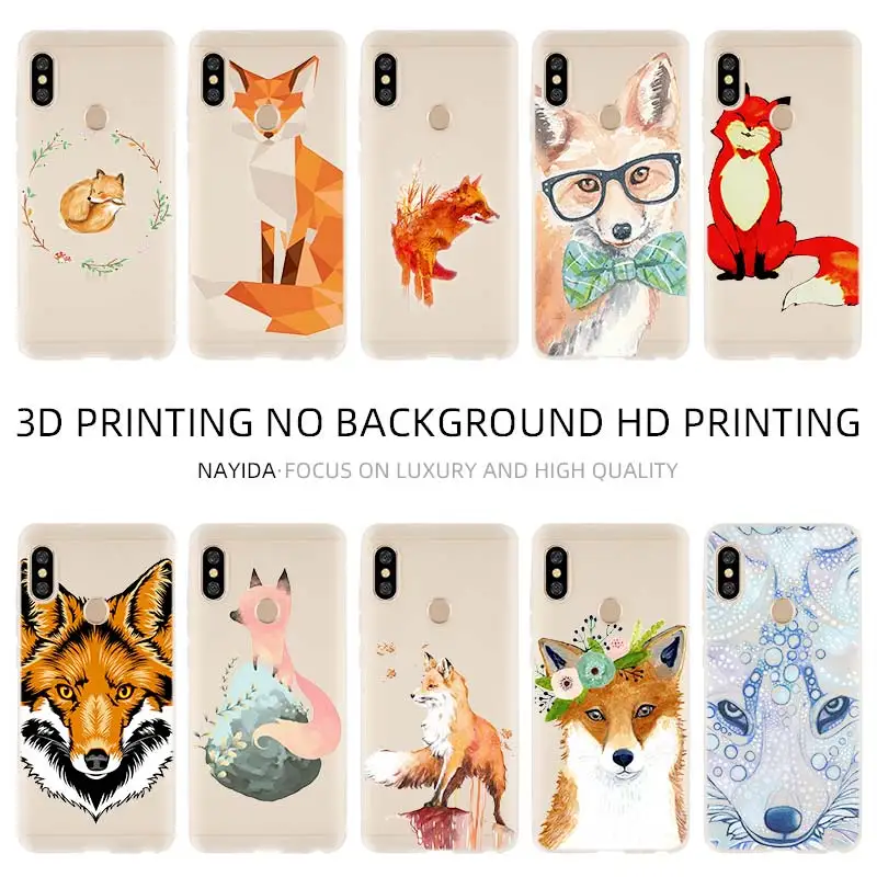 Мягкий силиконовый чехол для Xiaomi Redmi 9a 8a 7a 6a 5a 4a 9at 9Prime 9 8 7 6 5 K20Pro с изображением