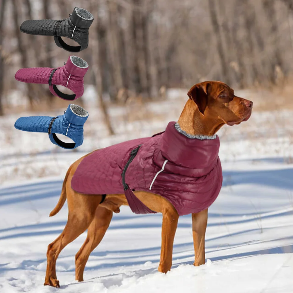 Big Dog Outdoor Clothes High Collar Pet Dog Jacket Coat Waterproof Reflective Pet Coat Vest For Medium Large Dogs Greyhound
Big Dog Outdoor Clothes High Collar Pet Dog Jacket Coat Waterproof Reflective Pet Coat Vest For Medium Large Dogs Greyhound
