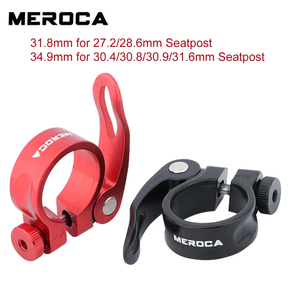 31.8/34.9mm Aluminum Alloy MTB Road Bike Bicycle Seatpost Clamp Ultra-light Quick Release Mountain Bike High In Strength
31.8/34.9mm Aluminum Alloy MTB Road Bike Bicycle Seatpost Clamp Ultra-light Quick Release Mountain Bike High In Strength